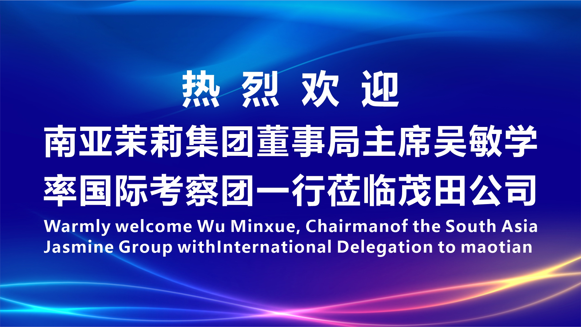 有朋自远处来，不亦乐乎 | 南亚茉莉集团董事局主席吴敏学率国际调查团一行莅临CA88公司